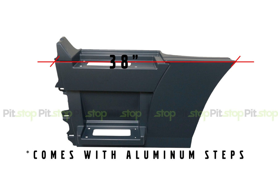 Volvo VNL 04-16 Rear Step Fairing Panel Left Driver Side 38"