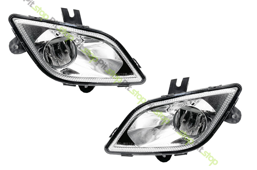 Freightliner Cascadia NEW GEN 2018-Current Chrome LED Fog Light SET Pair