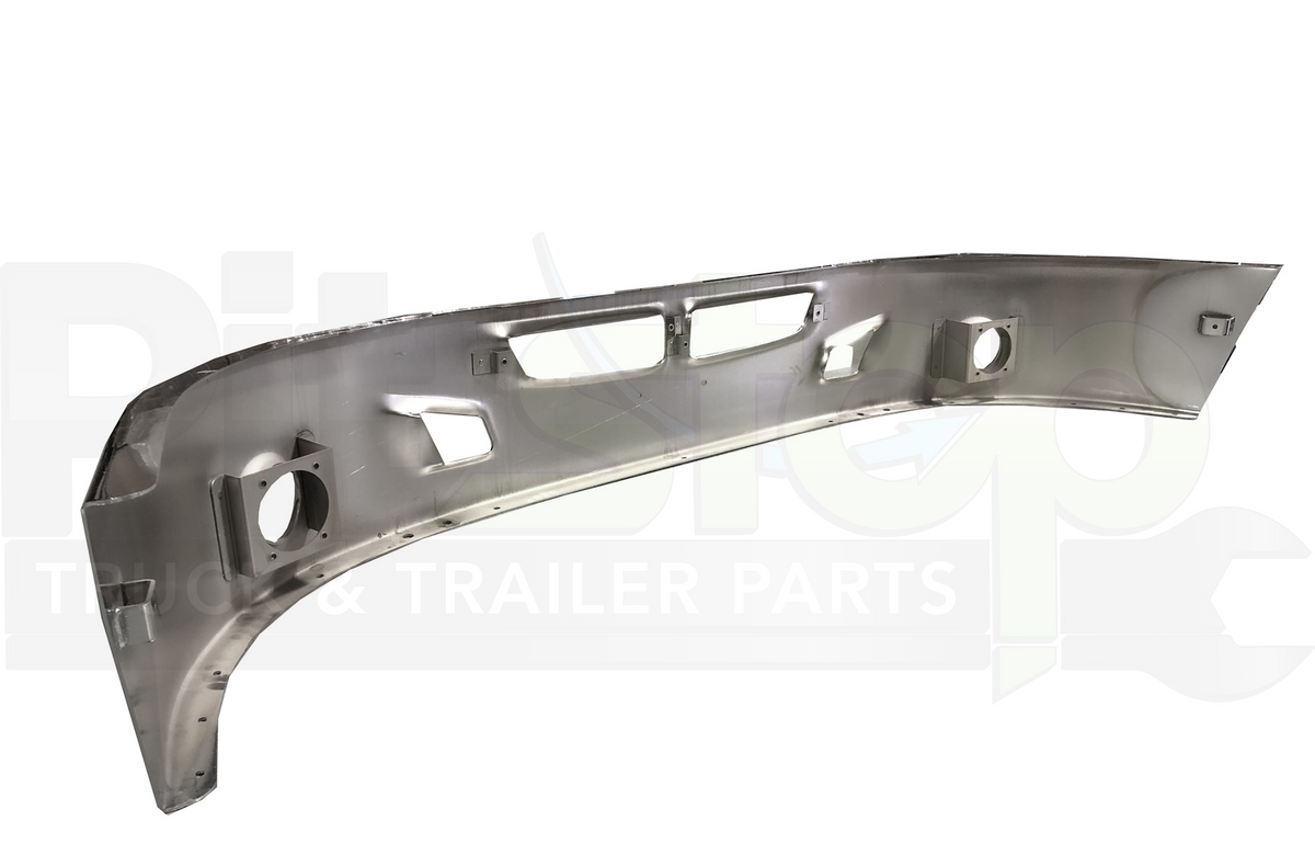 Kenworth T660 Steel Chrome Front Bumper With Fog Light Holes – Pit