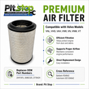 Engine Air Filter Fits Volvo VNL VN VNM VNX VHD 20411815 20882320 21716424