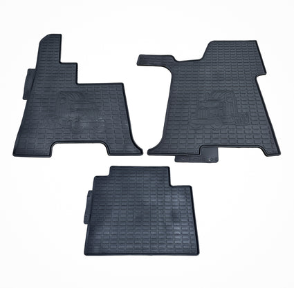 3PCS Rubber Floor Mats Fits Peterbilt 365 367 384 386 388 389 389X