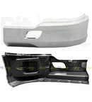 Driver & Passenger Side Chrome Bumper Set Fits Kenworth T680 (2011-2022 Old Gen) - No Fog Light Cut-Out