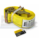 2-Pack 2" x 16' E-Track Ratchet Trailer Straps | Heavy-Duty Tie-Downs