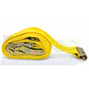 2-Pack 2" x 16' E-Track Ratchet Trailer Straps | Heavy-Duty Tie-Downs