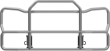 Ex-Guard NEW GEN3 EX-150SG3 Silver With Bracket Set Deer Animal Moose Guard Bumper