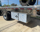 Smooth Aluminum Trailer Underbody Tool Box With Cam Latch