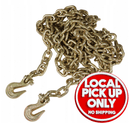 Premium Transport Binder Chain 20 ft 3/8" Diameter Ultimate Strength & Durability by Pit Stop Truck Parts