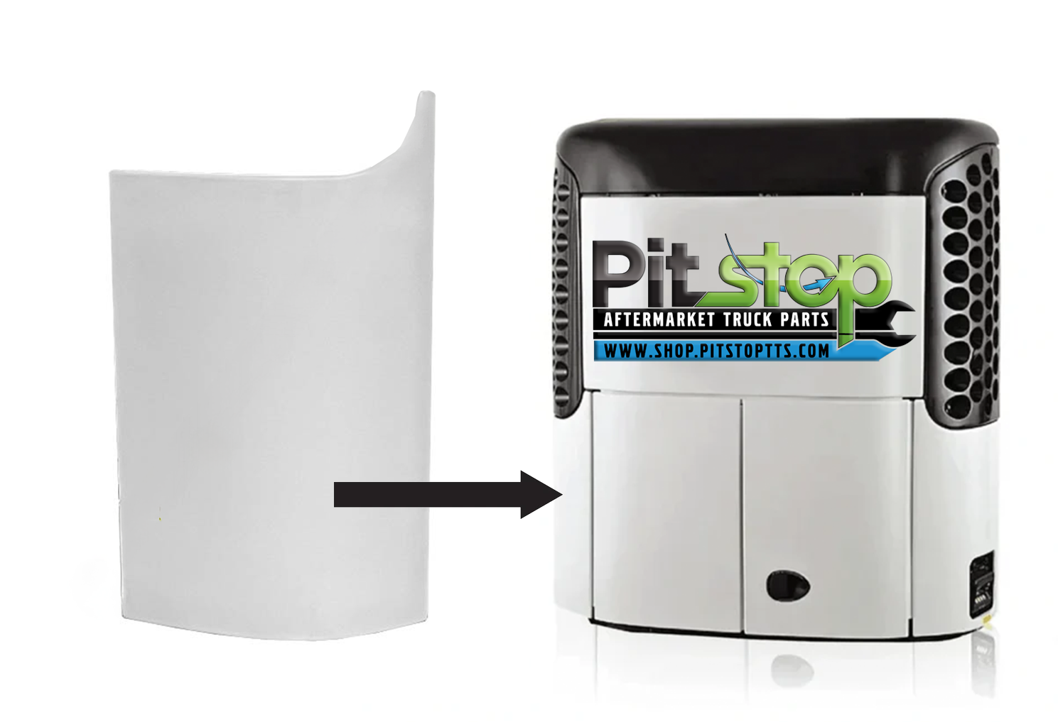 Aftermarket Curbside Panel TK98-5762 for Thermo King SB Models