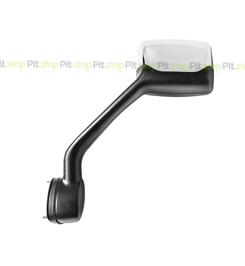 SAILIN Driver Left Side Chrome Hood Mirror – For International MV, RH, HV, LT 2018-2022