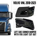 Driver Side Corner Bumper with Fog Light Cut-Out – Fits Volvo VNL 2018–2023 (Replaces 82750068)