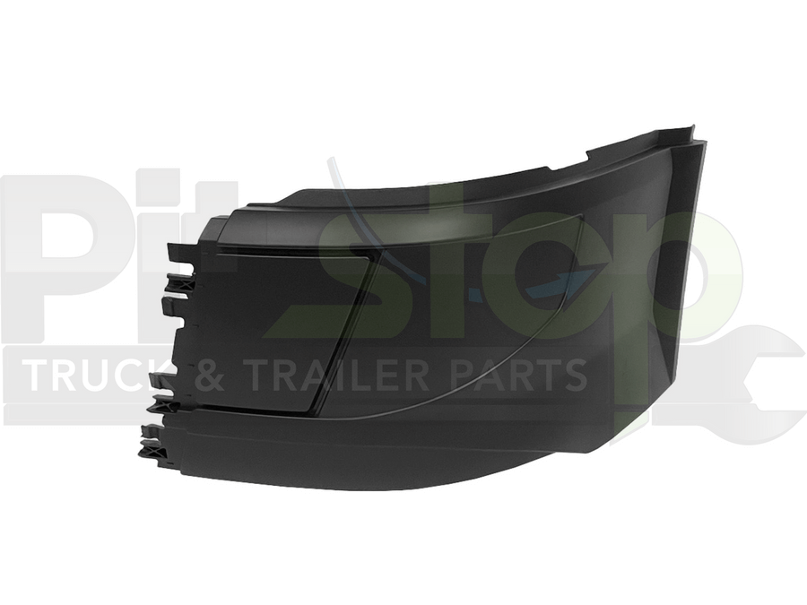 Volvo VNL 2016-17 Style Corner Bumper Driver Left Side WITHOUT NO Fog Light Cut-out 82741344 Aero
