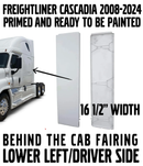 Freightliner Cascadia 2008-2024 Lower Left Behind Sleeper Cabin Fairing Extension A2267506004
