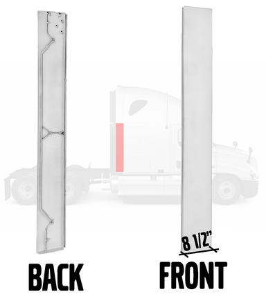 Freightliner Cascadia Daycab 2008-2024 Lower Right Behind Sleeper Cabin Fairing Extension A2267112005