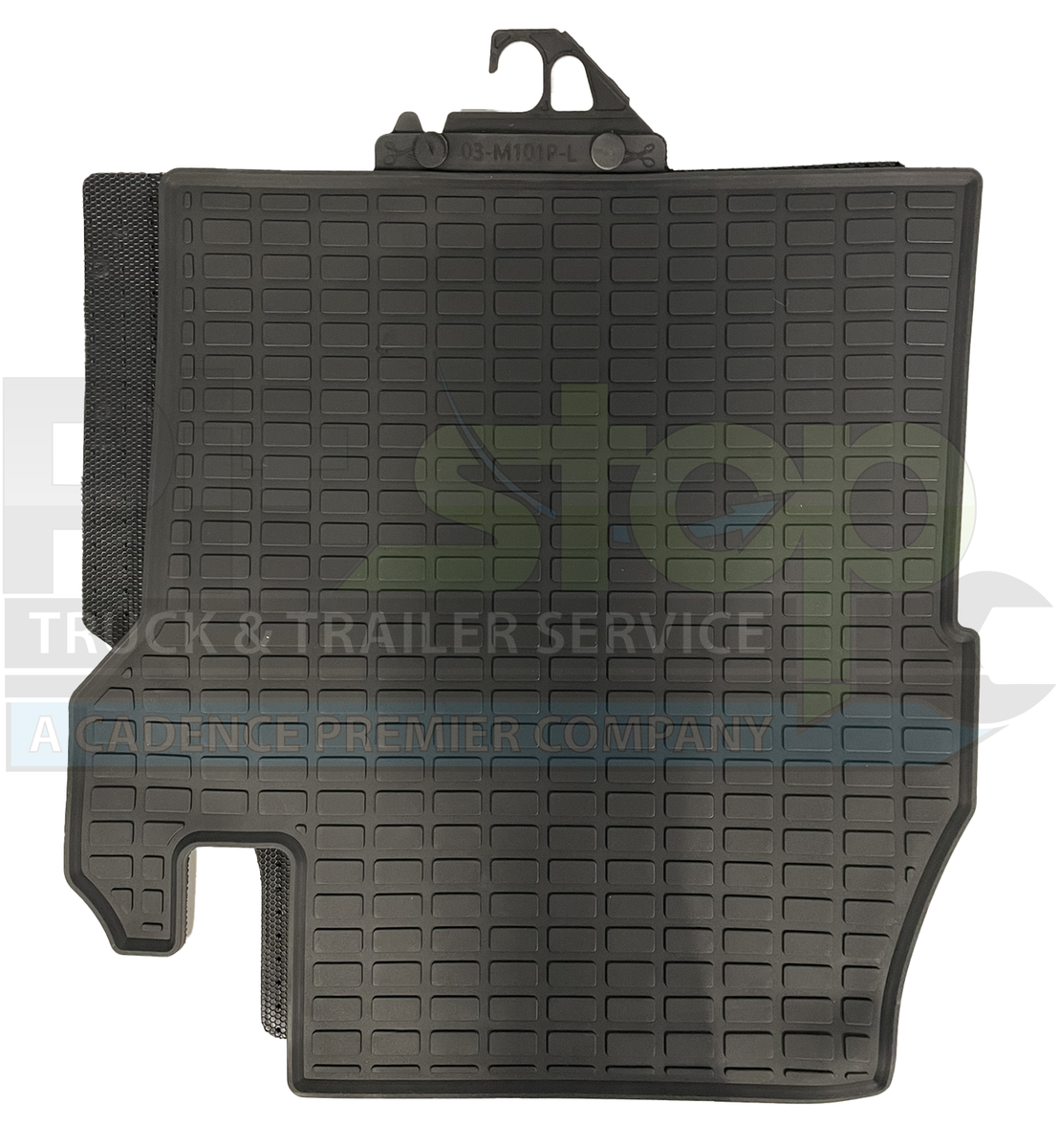 All Weather Rubber Floor Mats For Freightliner Cascadia (Old Gen 2008-2017) - 3 Piece Set Front MAT Liners
