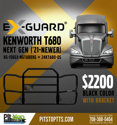 Ex-Guard XG-150G3-VNL Deer Guard XG-26VNL Bracket All NEW Volvo VNL 2025-UP