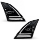 LED Headlight Set Fits Volvo VNL / VN 2018–2023 Black Housing