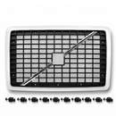 Front Hood Grille Fits Volvo VNL (2004-2017)  Includes Bug Screen, Stripe & Mounting Hardware