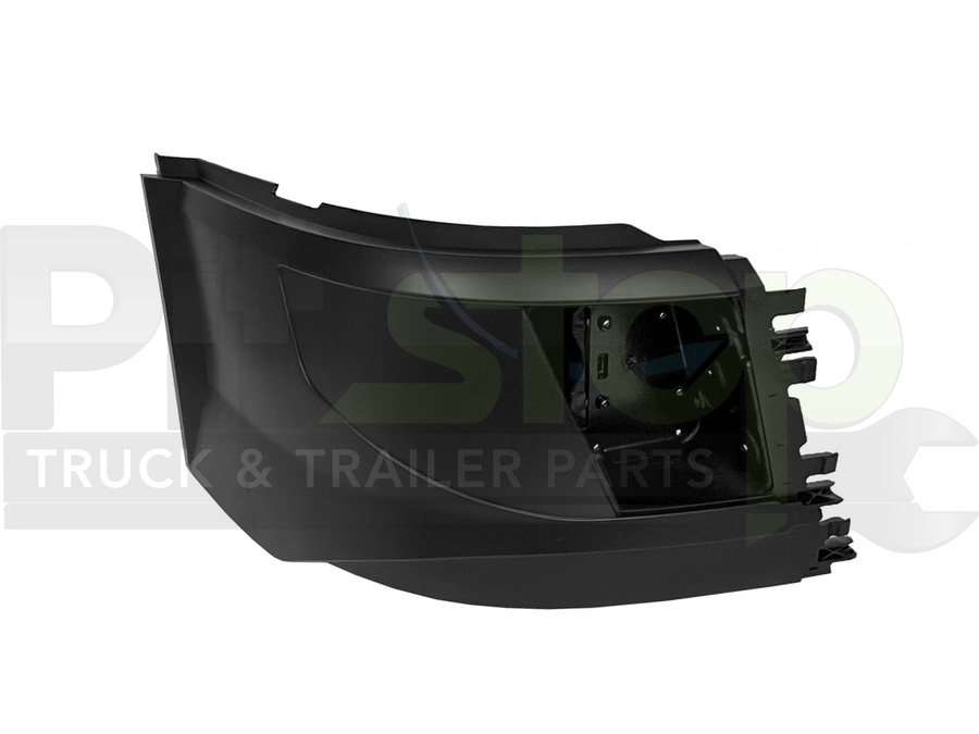 Volvo VNL 04-15 Corner Bumper Driver Left Side No Fog Light Cut-out Volvo VNL 04-15 Corner Bumper Driver Left Side No Fog Light Cut-out