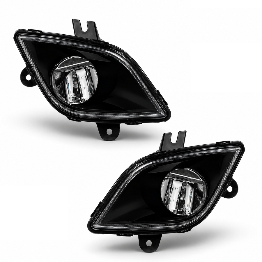 LED Fog Light Set Fits Freightliner Cascadia 2018-2024 LH RH