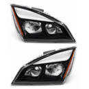 Headlight Set Compatible with Freightliner Cascadia A6601405005 A6601405002