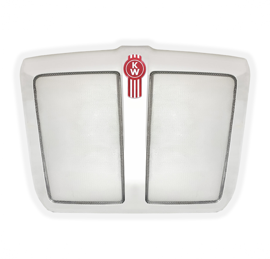 Chrome Grille with Bug Screen Fits Kenworth T680 (2012-2021 Old Gen) - Replaces L296153100 / L296155100