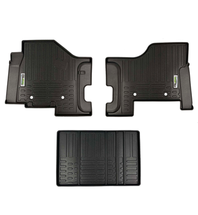 Kenworth T680 T880 Thermoplastic Floor Mats Liners 3 PCS SET