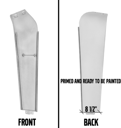 Freightliner Cascadia 2008-2024 Upper Right Fairing Extension 8 1/2" Wide