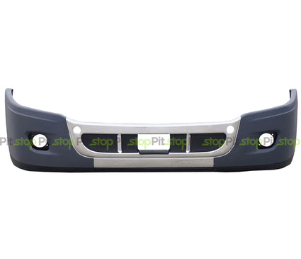Freightliner Cascadia Full Bumper Assembly WITH Chrome & Fog Light Cut-out