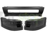 Volvo VNL 2004-2015 Bumper Set WITH Fog Light Cut-out Left Right Center