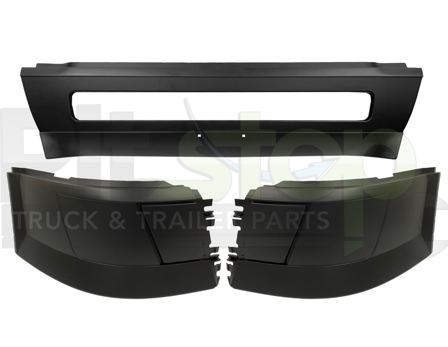 QSC Left & Right Bumper Corner Volvo VNL 2016 New Body Style No Fog Light Hole QSC Left & Right Bumper Corner Volvo VNL 2016 New Body Style No Fog Light Hole