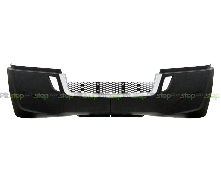 New Gen Freightliner Cascadia Full Bumper Assembly WITHOUT Fog Light Cut-outs