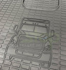 Freightliner Cascadia Old Gen 2008-2017 All Weather Rubber Floor Mats MAT Liners