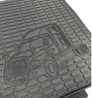 Freightliner Cascadia Old Gen 2008-2017 All Weather Rubber Floor Mats MAT Liners