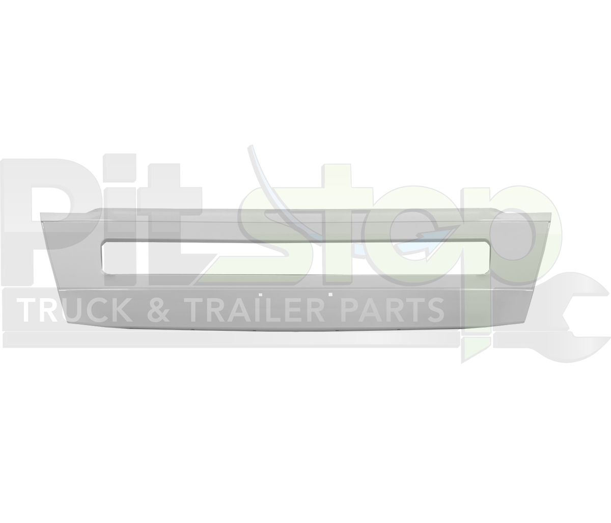 Volvo VNL 04-15 Painted White Bumper Corner Left Side WITH Fog Light