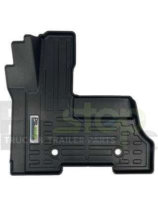 International HX515 HX520 HX615 HX620 Caterpillar CT660 CT680 CT681 All Weather Thermoplastic Floor Mats Liners Set 2PCS