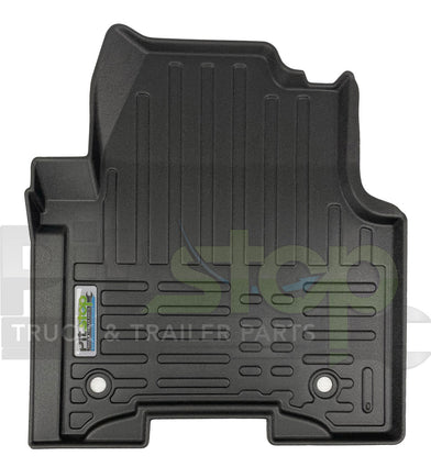 International WorkStar DuraStar TranStar All Weather Thermoplastic Floor Mats Liners Set 2PCS