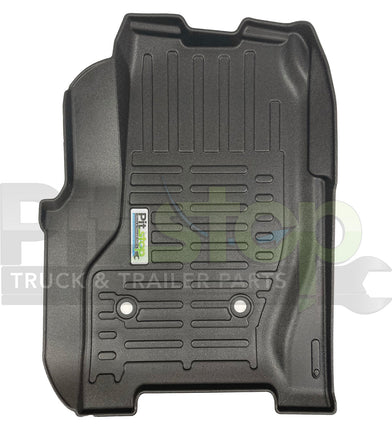 Freightliner M2 106 & 112 108SD 114SD  All Weather Thermoplastic Floor Mats Liners Set 2PCS