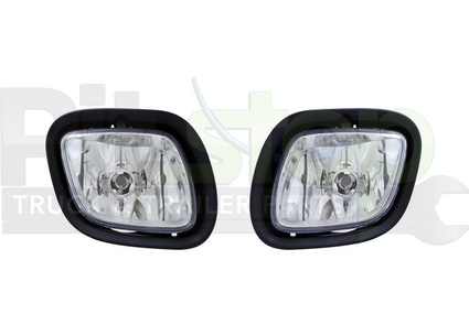 Freightliner Cascadia 08-18 Fog Light Set Driver Passenger Side A0651908000 A0651908001