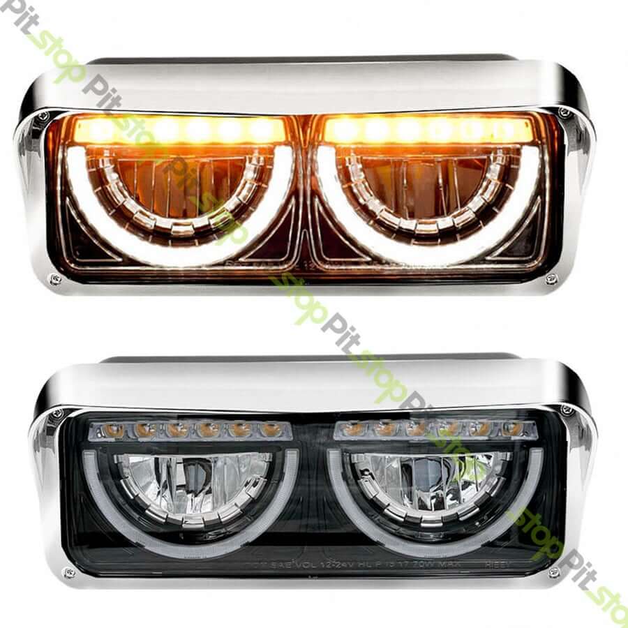 For Kenworth W900 Peterbilt 377 378 379 Hood Latch Kit 1 Pair NEW # L56-0001 - Foto 8