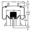 Trailer Air Spring Rolling Lobe, Premium Quality 67588 8465 9978 1R121179 S-28929