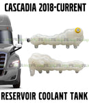 New Gen Freightliner Cascadia 2018-Current Coolant Reservoir Tank with caps