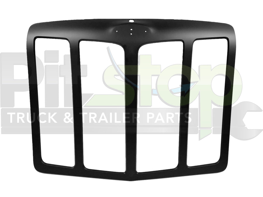 Peterbilt 579 2012-2021 Old Gen Body All Black Grille Grill Overlay Surround Without Bug Screen