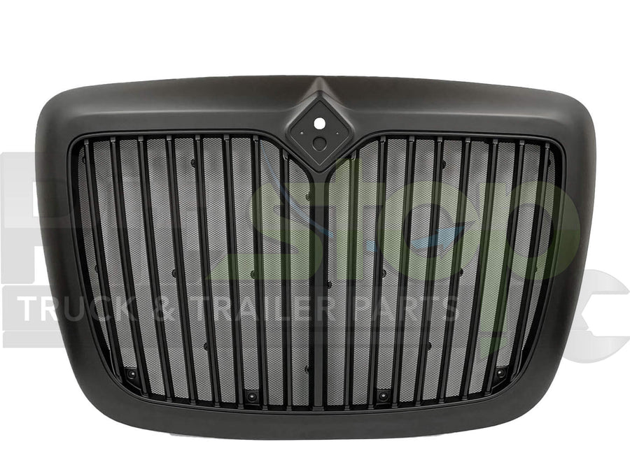 International Prostar 2007-2018 All Black Front Radiator Grille With Bug Screen