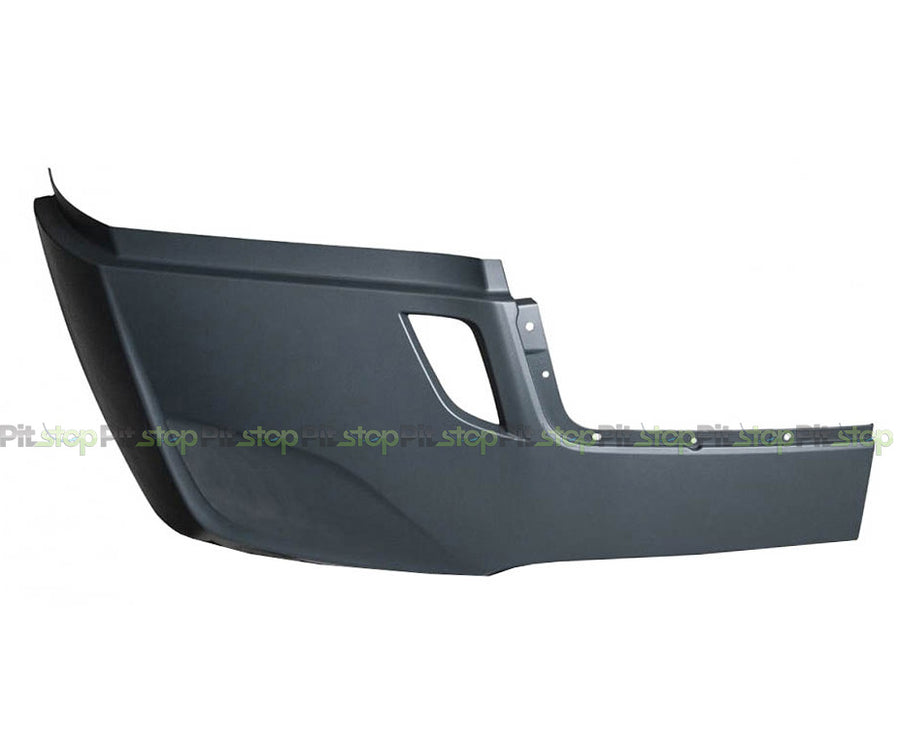 New Gen Freightliner Cascadia 2018-Current Bumper End Cap Cover Passenger Right Side WITHOUT Fog Light Cut-out 21-28980-009