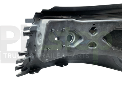 Volvo VNL 04-15 Painted White P3029 Bumper Corner Right Passenger Side WITHOUT Fog Light Cut-out 85145047